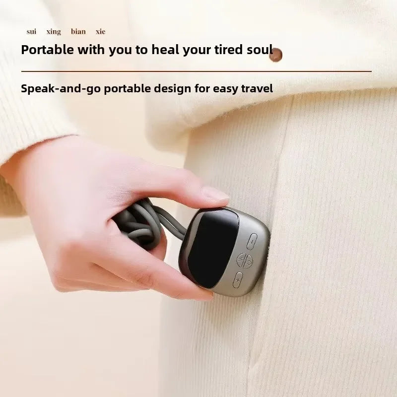Smart Hanging Neck Shoulder Cervical Spine Massager Hot Compress Neck Artifact Dredging Spine Neck Protector