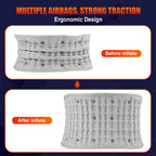 Inflatable Decompression Belt with Rechargeable Battery Inflatable Lumbar Traction Device Heating Waist Massage Back Pain Relief