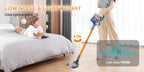 Honki 78KPA Cordless Vacuum Cleaner with LED High Power Strong Suction Wet and Dry Handheld Vacuum Cleaner for Pet Hair Carpet