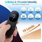 Electric Neck Massager EMS Muscle Massage Stimulator Low Frequency Instrument Back Cervical Calf Patches Pain Joints Mini Device