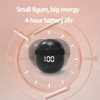 Super bass Sleep Headphones Wireless Bluetooth Earphones With Mic Sports Earbuds Noise Reduction Mini HD Headset For Smart Phone
