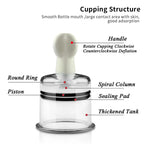 Professional Cupping Medical Chinese Vacuum Body Massager Vacuum Cupping Stimulation Nipple Sucker Inverted Suction Enlarger Cup