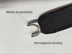 Buckleless Elastic Belt Hook Adjustable Metal Hook Men Women Unisex Buckle-Free Invisible Waist Belt Closure Outdoor Work EDC