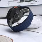 Magnetic Silicone Strap For Garmin Fenix 8 47mm 51mm 7 7x 6 6X Pro 5X 5Plus 22/26mm QuickFit Bracelet For Gen 2/Descent Mk1 Band