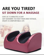 Foot massage machine Foot kneading foot leg massager electric heating home leg machine Christmas gifts, Valentine's Day gifts, M