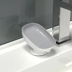 Quick-Dry Soap Dish, 2-Tier Detachable with Drainage Plate, Keeps Sink Dry | Fast US Shipping