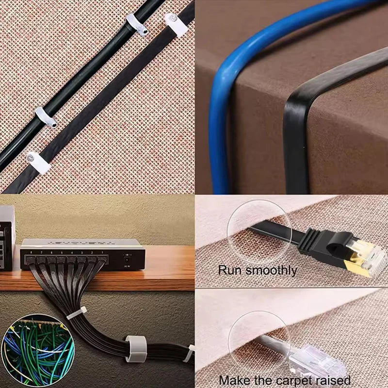 Super Speed Network Cable Lan CAT6 10Gbps RJ45 Patch Cord for Laptop PC