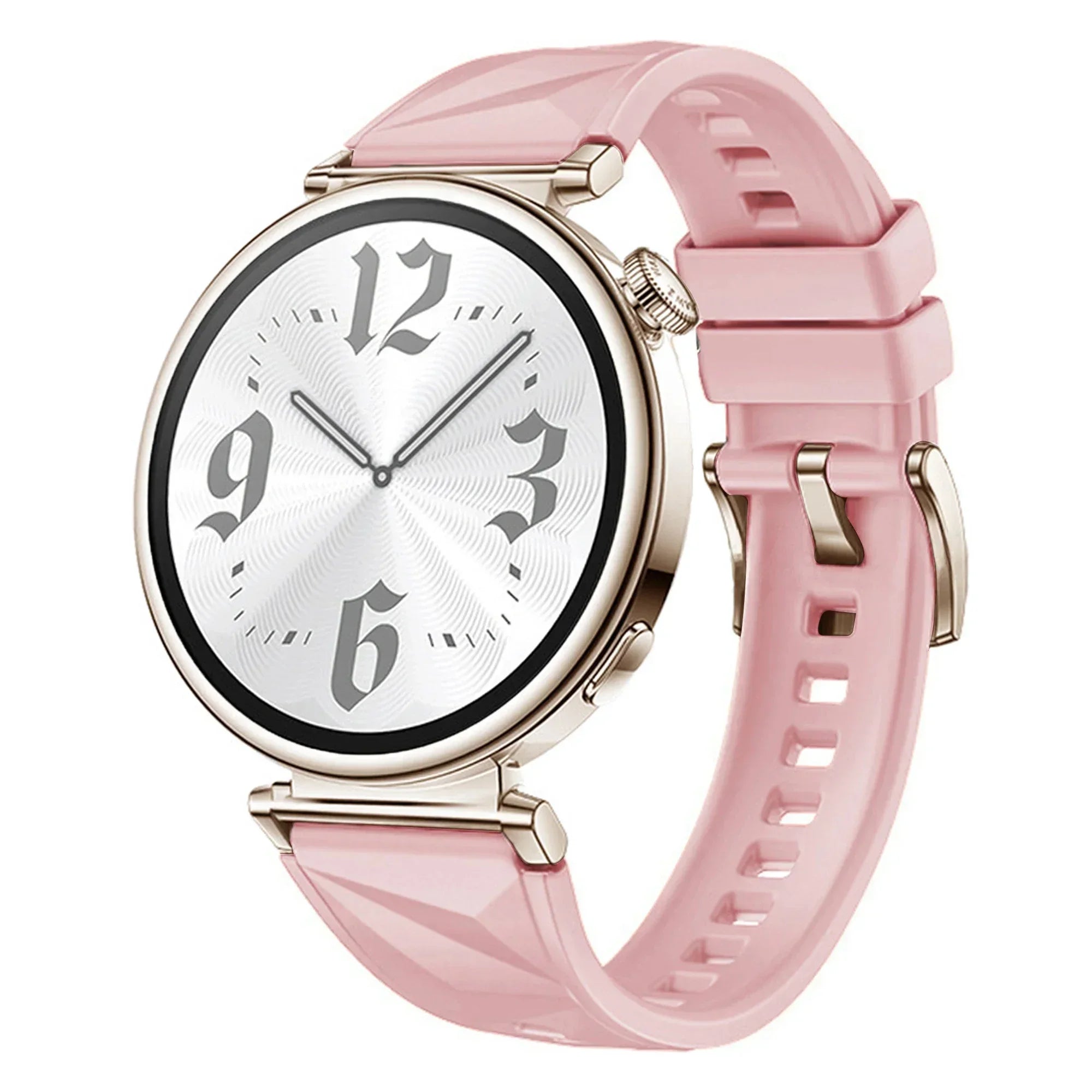 18mm Women Strap for Huawei Watch GT6/5 41mm Sport Silicone Replacement Band for Huawei Watch GT4 41mm Breathable 18mm Wristband