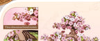 Rolife DIY Wooden 3D Puzzle Sakura Bonsai Model Building Kit for Home Decor Christmas Birthday Gifts for Adults Kids Friends