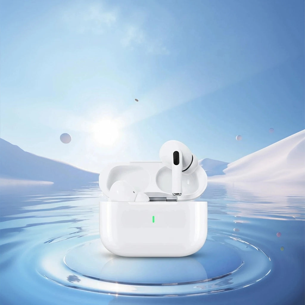 【pro】】ANC noise cancelling Bluetooth earphones, wireless earphones with transparent mode, sweat proof, perfect for work, travel