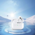 【pro】】ANC noise cancelling Bluetooth earphones, wireless earphones with transparent mode, sweat proof, perfect for work, travel