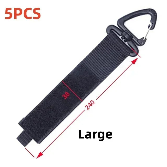 10/5/1PCS Rotate Buckle Wire Manager Power Cord Management Nylon Heavy Cord Storage Straps for Cable Hoses Car Organizer Holder
