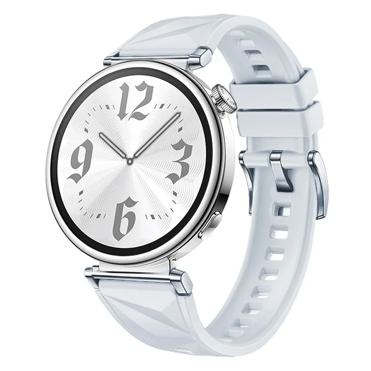 18mm Women Strap for Huawei Watch GT6/5 41mm Sport Silicone Replacement Band for Huawei Watch GT4 41mm Breathable 18mm Wristband