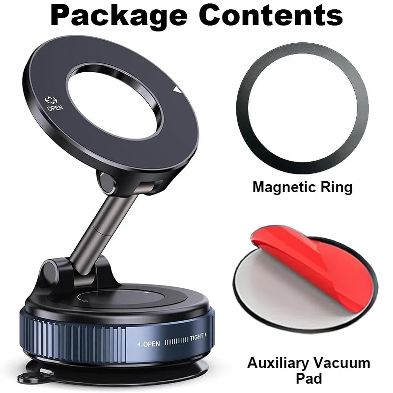 2026 NEW CAR Phone Magnetic Stand Multi-Functional Vacuum Adsorption Stretching And Folding 360° Rotate Navigation Stand