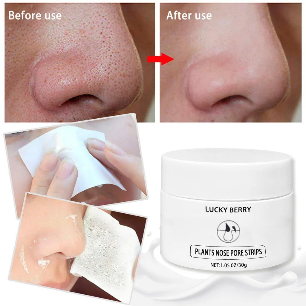 Lightweight and non-greasy, deep cleansing pores to remove acne and blackheads, milky mud mask with free non-woven fabric inside