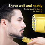 Hair Clippers Electric Razor Shavers for Men USB Rechargeable Clippers and Trimmer Beard Trimmer Barber Kit Professional Clipper