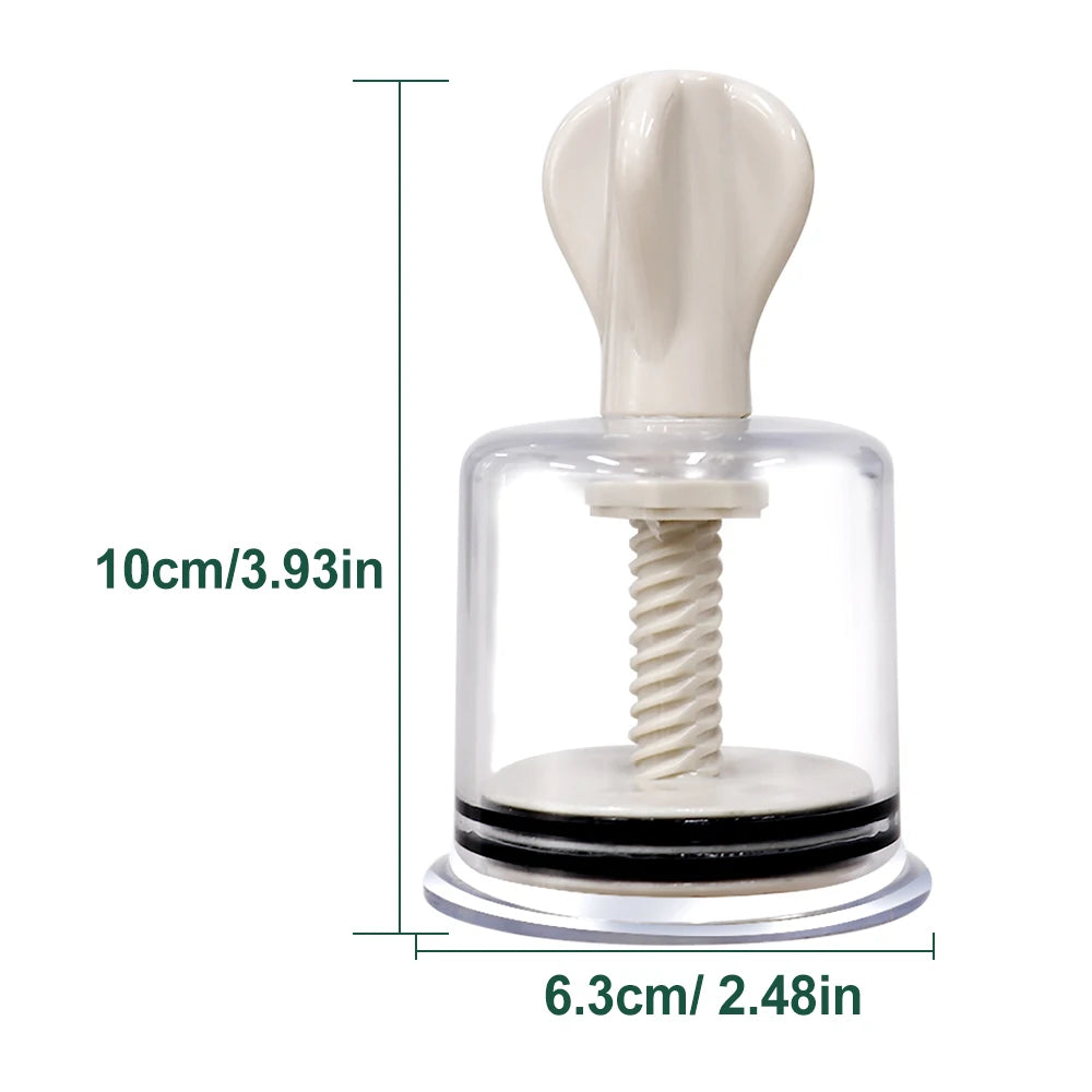 Professional Cupping Medical Chinese Vacuum Body Massager Vacuum Cupping Stimulation Nipple Sucker Inverted Suction Enlarger Cup