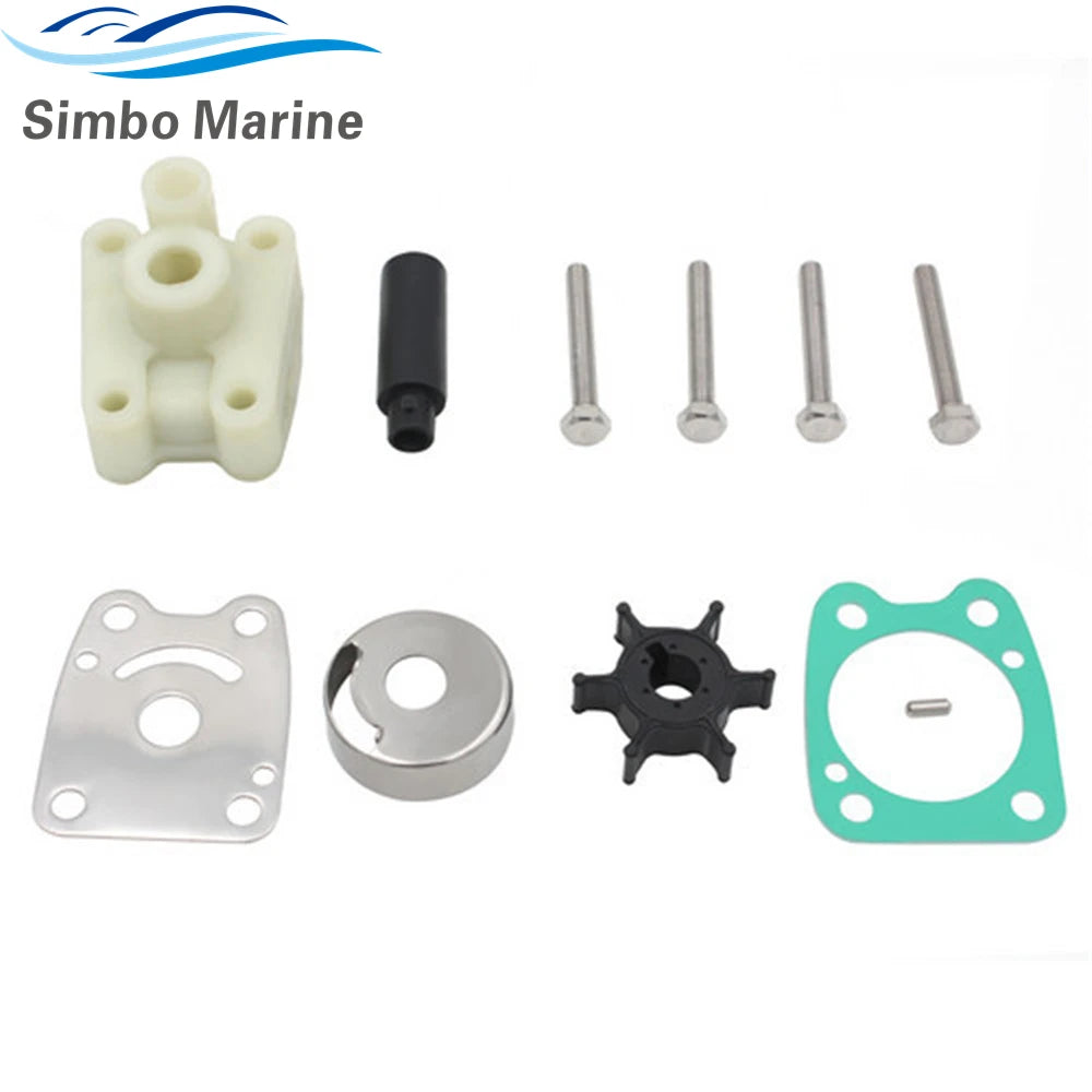 Water Pump Impeller Kit For Mercury Mariner 4hp 5hp 4A 5C Outboard Motor 47-96305M