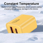 48W Fast Charger Set 4 in 1 2M USB C Cable Multi Port Wall Adapter For iPhone 17 17 Air 16 15 Pro Max Samsung Galaxy S26 S25 S24 Ultra iPad AirPods Universal Travel Power Block