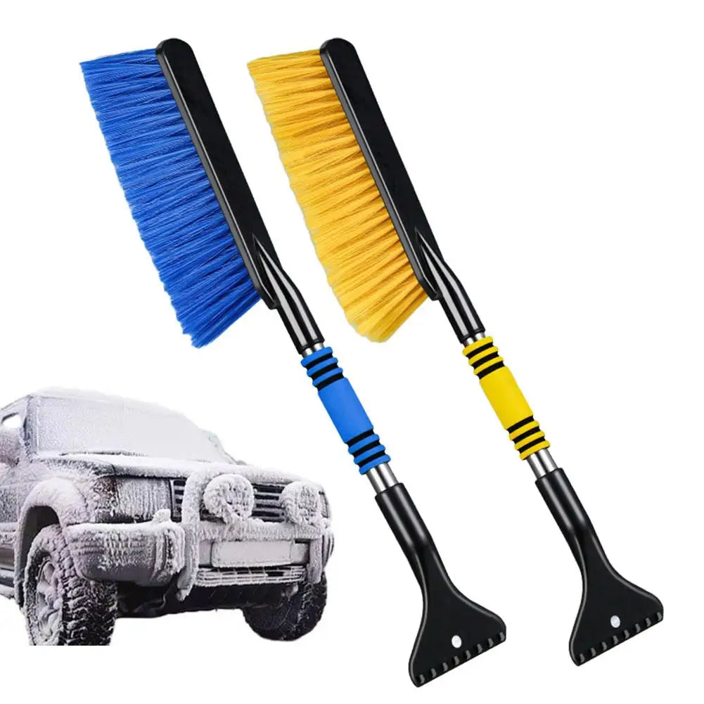 Car Snow Shovel Extendable Ice Scraper Snow Brush Detachable Windshield Snow Remove Broom Winter Auto Cleaner Tool Accessories