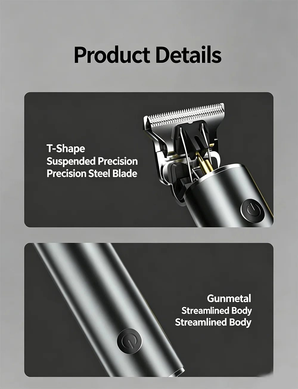 Electric Hair Clipper for Home Use, Hair Salon Specific Oil Head Carving Hair Clipper, Shaving Head Divine Tool