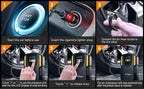 Nilight Tire Inflator Portable Air Compressor, Car Air Pump 150PSI Digital Tire Pressure Gauge Auto Shutoff Tire Pump for Car