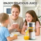Portable USB Electric Juicer, One-Touch Start - Orange Juicer/Lemon Juicer - Compact Portable Orange, Lemon, And Fruit Blending Cup, Perfect For Vegetable Juices, Fruit Juices, And Smoothies. Travel-Friendly Design Ideal For