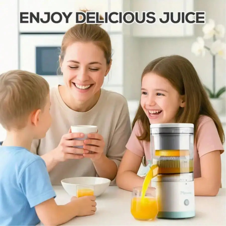 Portable USB Electric Juicer, One-Touch Start - Orange Juicer/Lemon Juicer - Compact Portable Orange, Lemon, And Fruit Blending Cup, Perfect For Vegetable Juices, Fruit Juices, And Smoothies. Travel-Friendly Design Ideal For