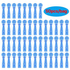 50pcs Disposable Blackhead Remover Acne Needles Blackhead Remover Tool Removal and Facial Cleaning Stainless Steel Needles