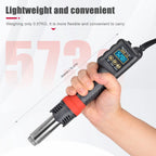 JCD 750W Micro Heat Gun Rework Soldering Air Station LCD Digital Hair Dryer 220V 110V For BGA SMD Hot Air Soldering Tools 8208
