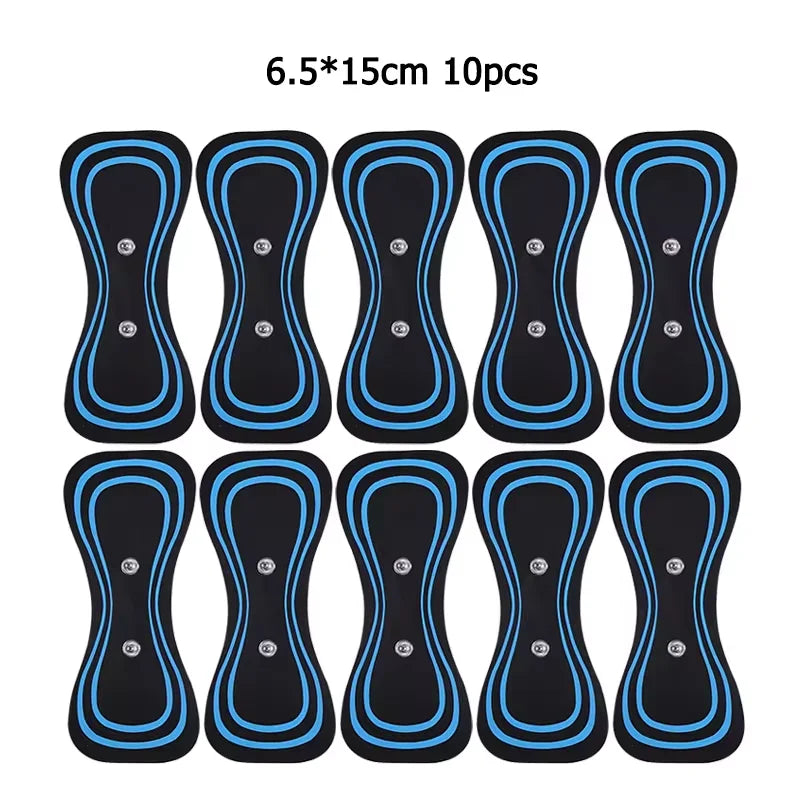 Neck Massager Gel Pads Trainer Hip Exerciser Replacement Slimming Tens Body Massager Patch Muscle Stimulator Sticker Gels