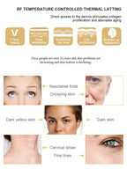 Electric Facial Lifting Machine Dot Matrix Skin Tightening Rejuvenation Wrinkle Removal Face Massager Home Use Beauty Devices