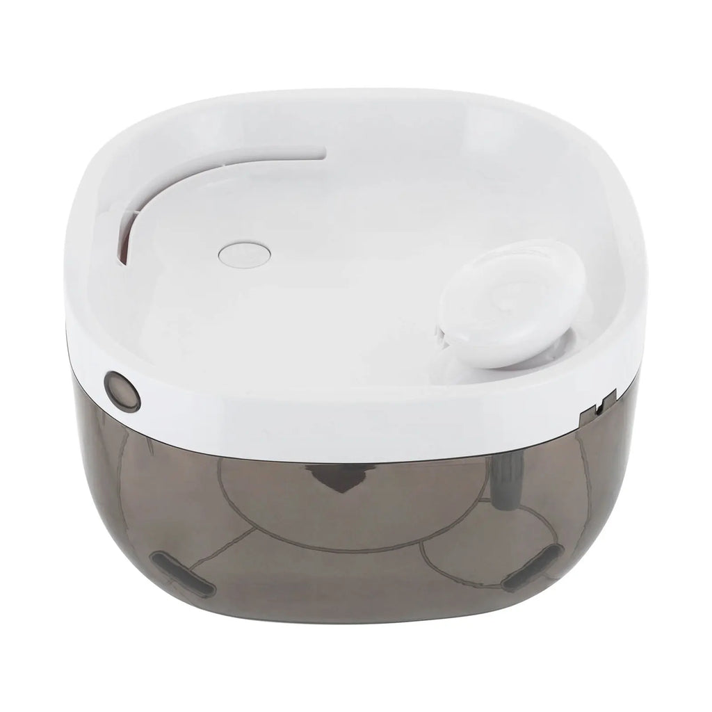 Pet Water Fountain 1.85Gal Large Capacity, Ultra-Quiet 30dB Cat Drinking Dispenser with 2 Filters, 5V USB Pump Auto Circulating, Anti-Dry Burn for Dogs Cats, White