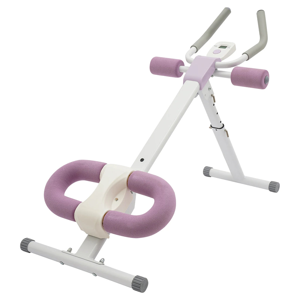Abdominal Trainer Machine for Home Gym 44.88x19.6x21.2-27.5in 220lbs Capacity Adjustable Incline & Height Abs Workout