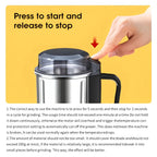 Multi-functional Electric Grinder, High-power Food-grade Coffee & Grain Grinder, Ideal Gift for Coffee & Whole Grain Lovers