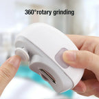 2 In 1 Electric Nail Trimmer Anti Splash Design Baby Adult Finger Toe Nail Clipper Manicure Pedicure Tools For Thick Nails