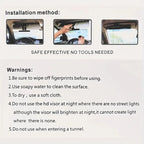 Car Sun Visor Extension, Buckle Closure, Sun Visor Replacement Fit For Universal HD Car Sun Visor Extensions Dazzle Polarized Su