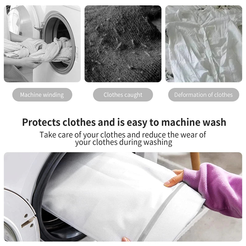 1/2/4/5/10Pcs Mesh Laundry Bags Durable Honeycomb Mesh Laundry Organizer Bags Reusable Washing Machines Bag Mesh Bra Bag