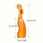 1PC peeler, plastic folding handle fruit peeler tool, vegetable and fruit cutter, creative lemon and grapefruit peeler, kitchen