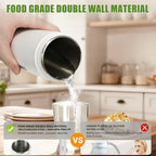 4 Temperature Electric Heating Kettle Leakproof Portable Fast Water Boiling Thermos Bottle Portable 220V 110V Hot Water Cup