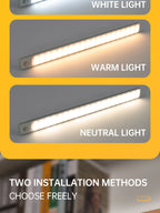 Rechargeable Motion Sensor LED Night Lights (2-Pack)