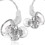 NEW QKZ AK6 Copper Driver HiFi Wired Earphone 3.5MM Race Sport Headphone Bass Stereo Headset Music Earbuds In Ear With Mic