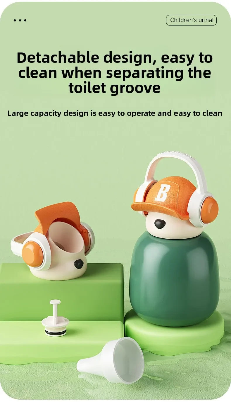 Portable Baby Hygiene Toilet Urinal Boys Leak-proof Outdoor Car Travel Anti-leakage Potty Kids Convenient Toilet Potty