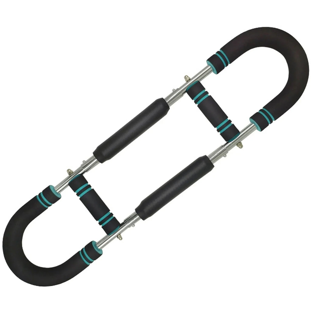 40KG u shape Hand Gripper Strengths Twister Arm Trainer Power Twister Bar Fitness Equipment for Men and Women Home Workout