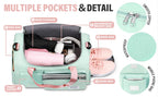 Fitness Sports Travel Bag Waterproof Duffel Weekender - Versatile Sports Travel Gym Bag with Dry & Wet Separation