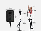 Plastic Storage Batteries General Car Truck Motorcycle 12V1A 14.4V Two Wire Clip Charger Double-line Clip American Standard 2pcs
