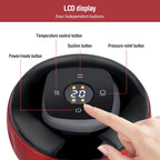 Intelligent Vacuum Cupping Massager 12 Gear Heating Body Gua Sha Back Neck Arm Cupping Massager LCD Display USB Charging