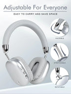 B36 Wireless Bluetooth 5.3 Over-Ear Headphones with ANC Noise Cancelling 8H Playtime Ergonomic Design HD Microphone Foldable