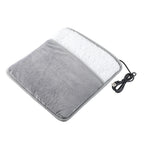 Electric Heating Foot Pad Washable Feet Warmer Household Soft Plush Thermal Heating Blanket Foot Warming Mat Home Office Bedroom