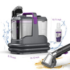 YISORA C9 Portable Carpet & Upholstery Cleaner Machine, 15Kpa 13.5ft Corded Spot Cleaner for Carpet, Sofa, Car Seat